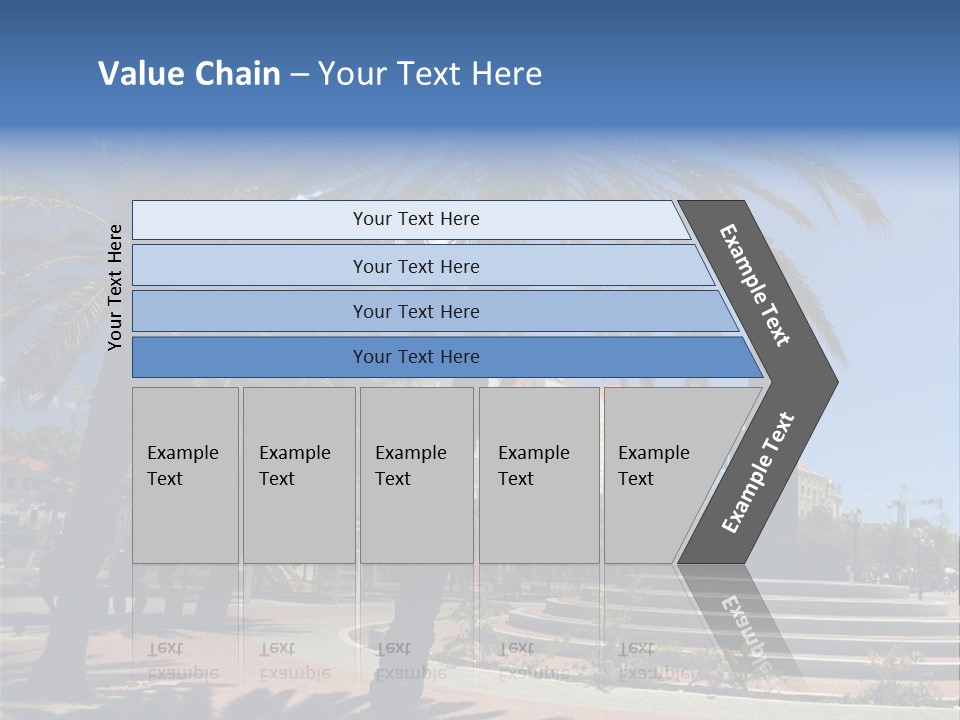 Colorful Tourism Sky PowerPoint Template