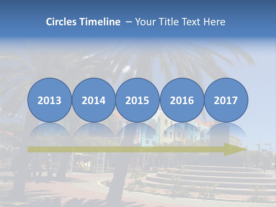 Colorful Tourism Sky PowerPoint Template