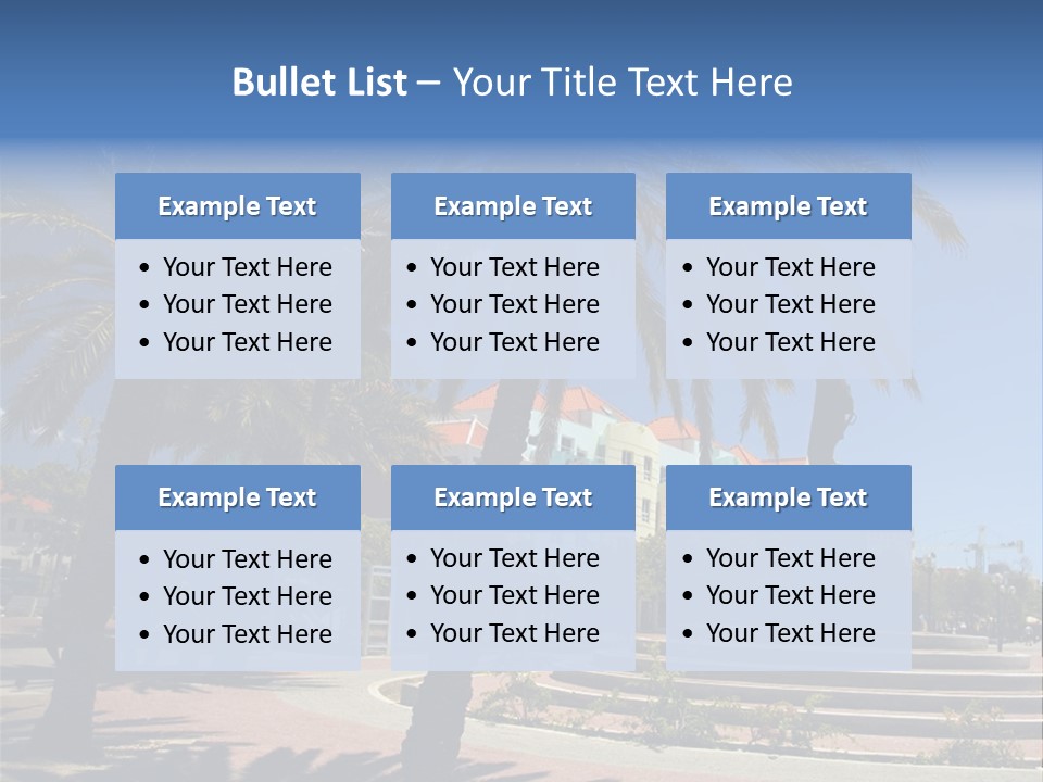 Colorful Tourism Sky PowerPoint Template