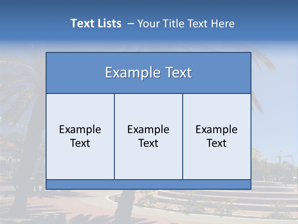 Colorful Tourism Sky PowerPoint Template