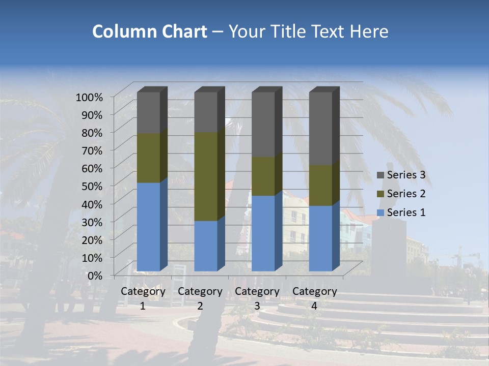 Colorful Tourism Sky PowerPoint Template