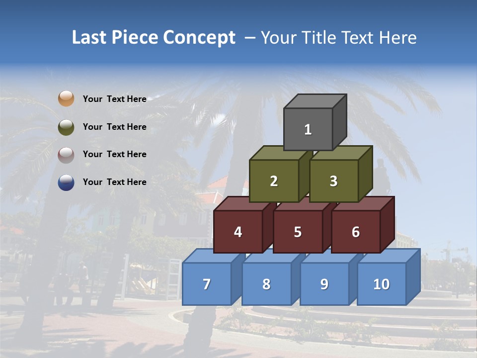 Colorful Tourism Sky PowerPoint Template