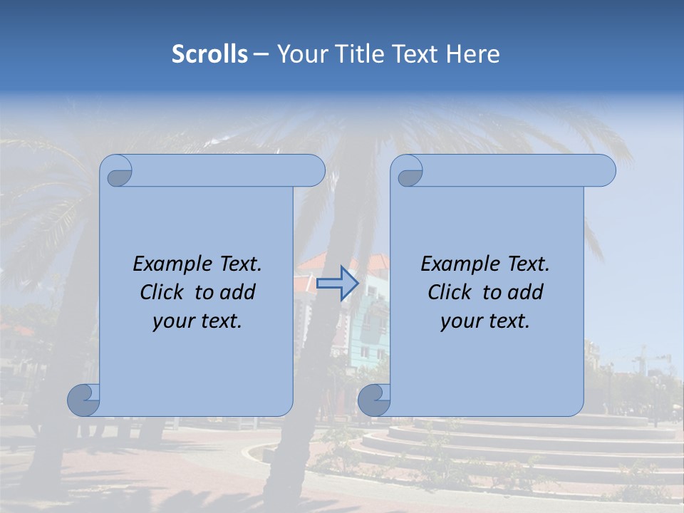 Colorful Tourism Sky PowerPoint Template