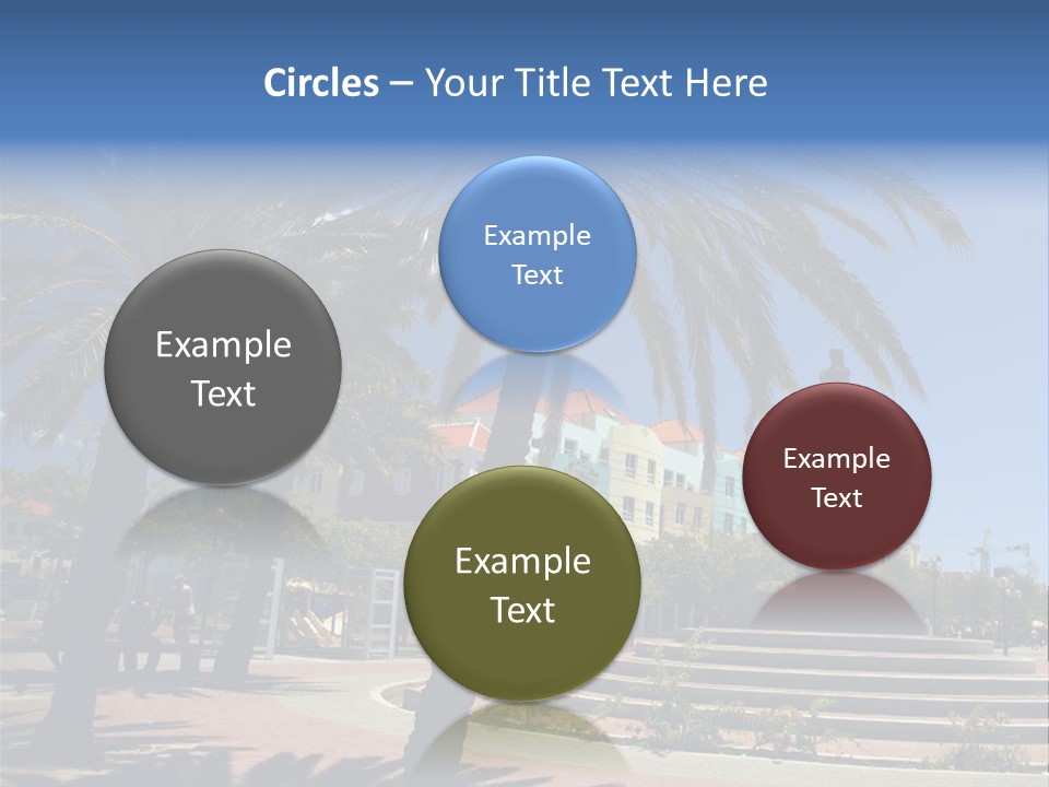 Colorful Tourism Sky PowerPoint Template