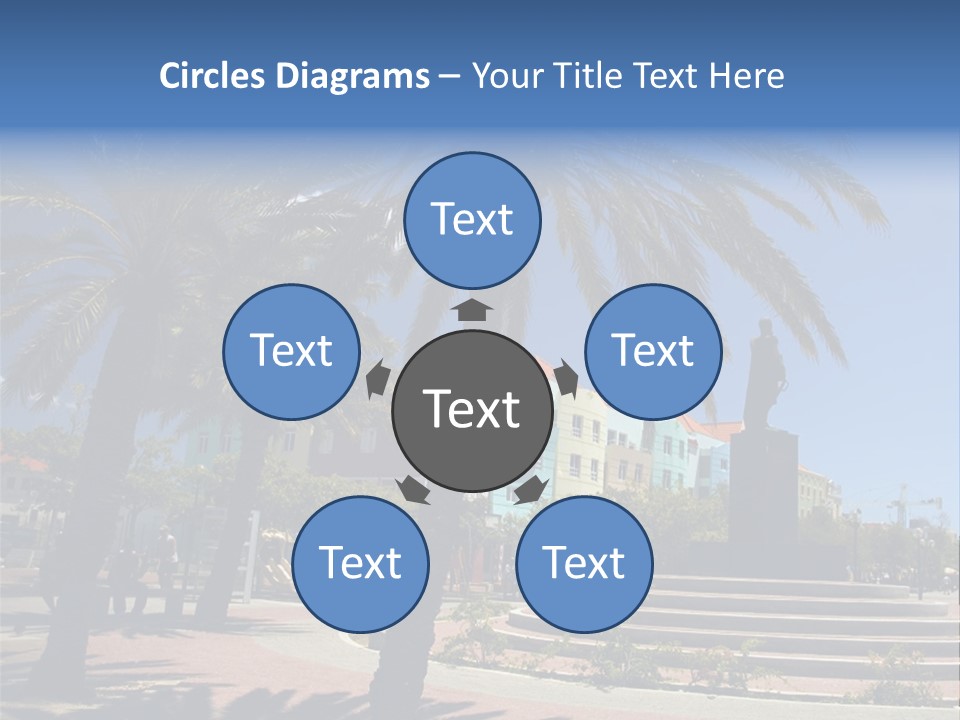 Colorful Tourism Sky PowerPoint Template