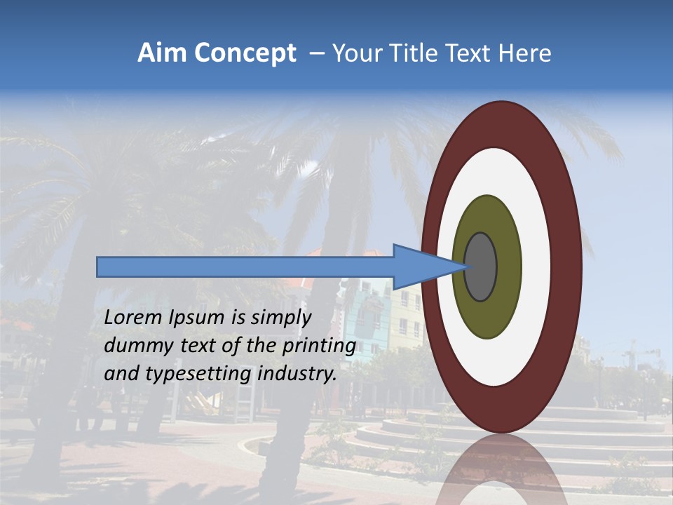 Colorful Tourism Sky PowerPoint Template