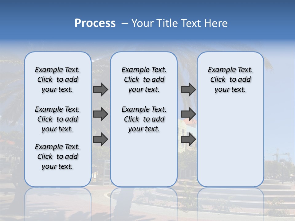 Colorful Tourism Sky PowerPoint Template