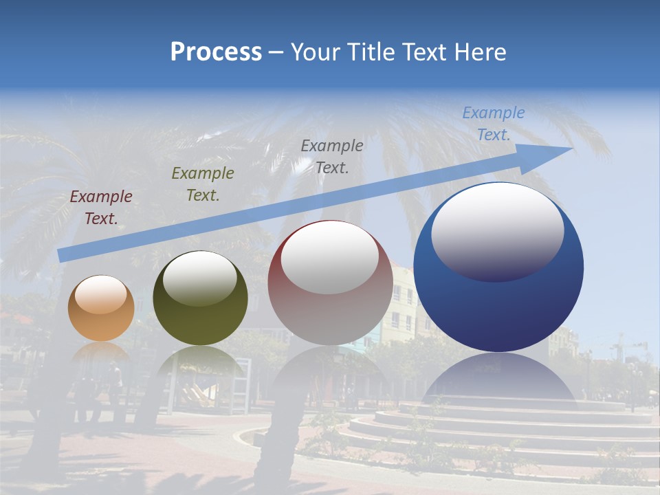 Colorful Tourism Sky PowerPoint Template