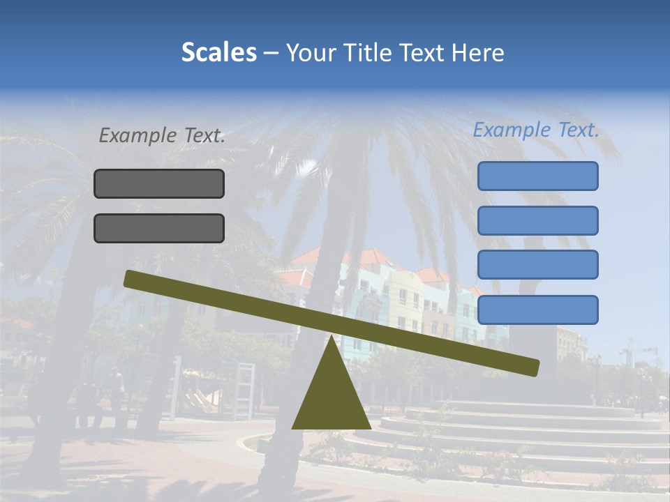 Colorful Tourism Sky PowerPoint Template