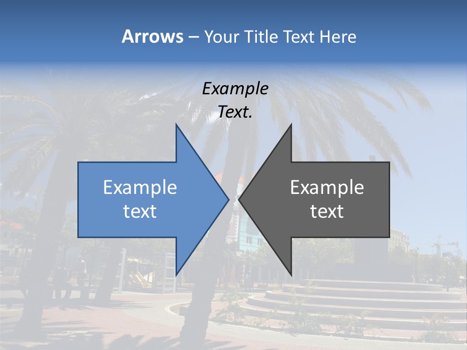 Colorful Tourism Sky PowerPoint Template