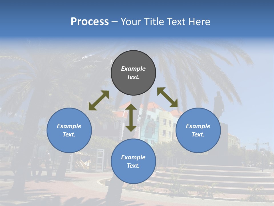 Colorful Tourism Sky PowerPoint Template