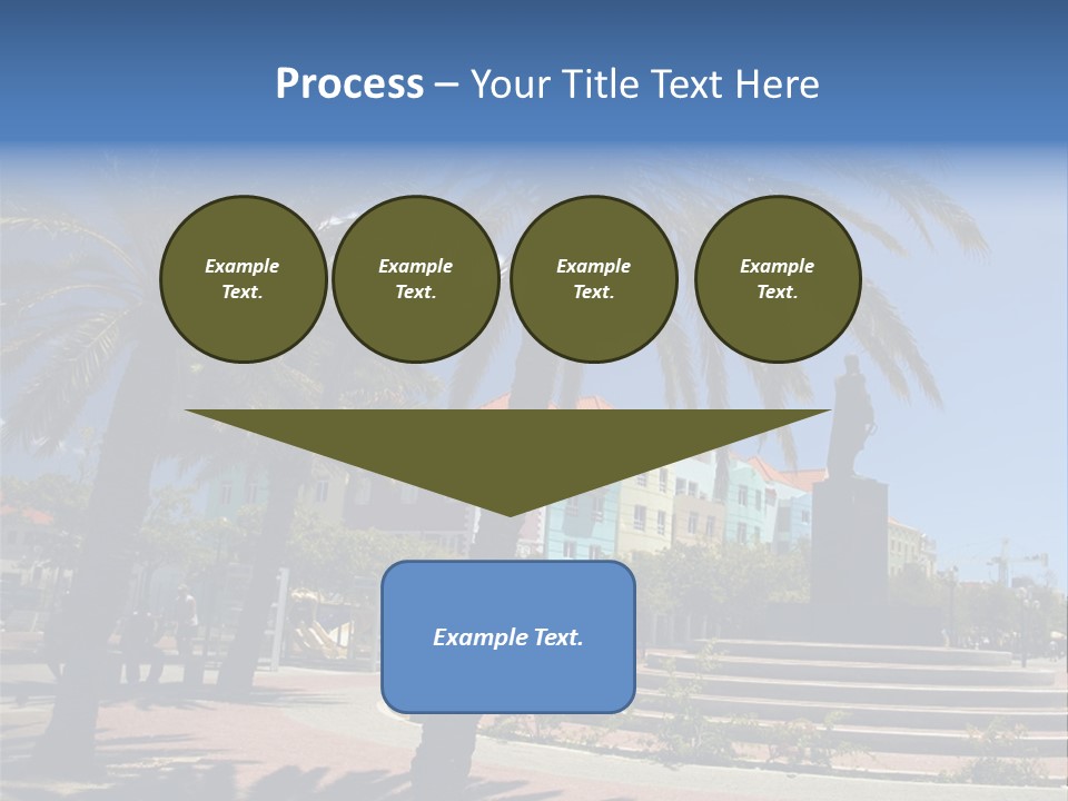 Colorful Tourism Sky PowerPoint Template