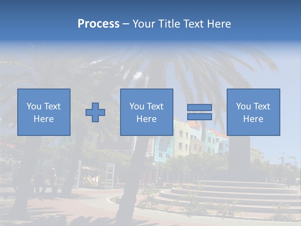 Colorful Tourism Sky PowerPoint Template