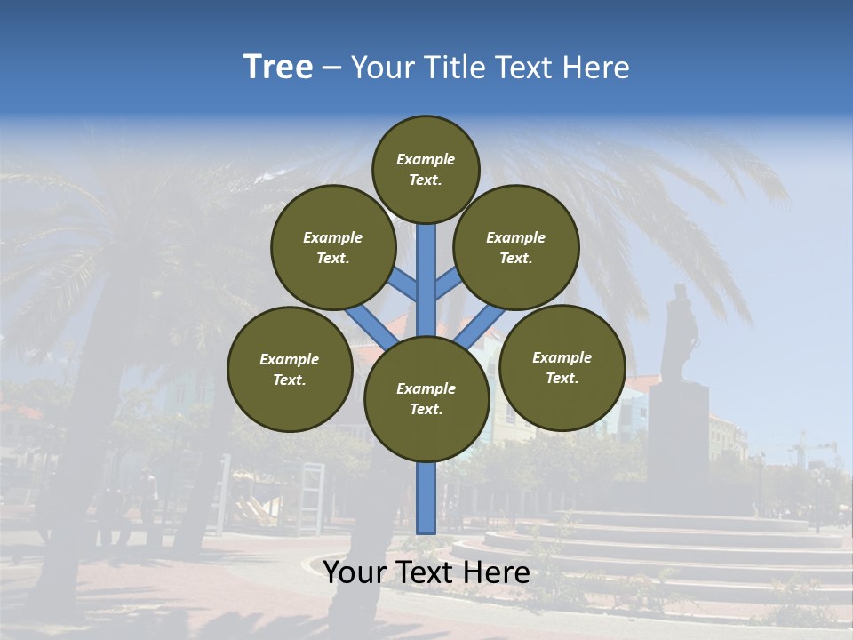 Colorful Tourism Sky PowerPoint Template