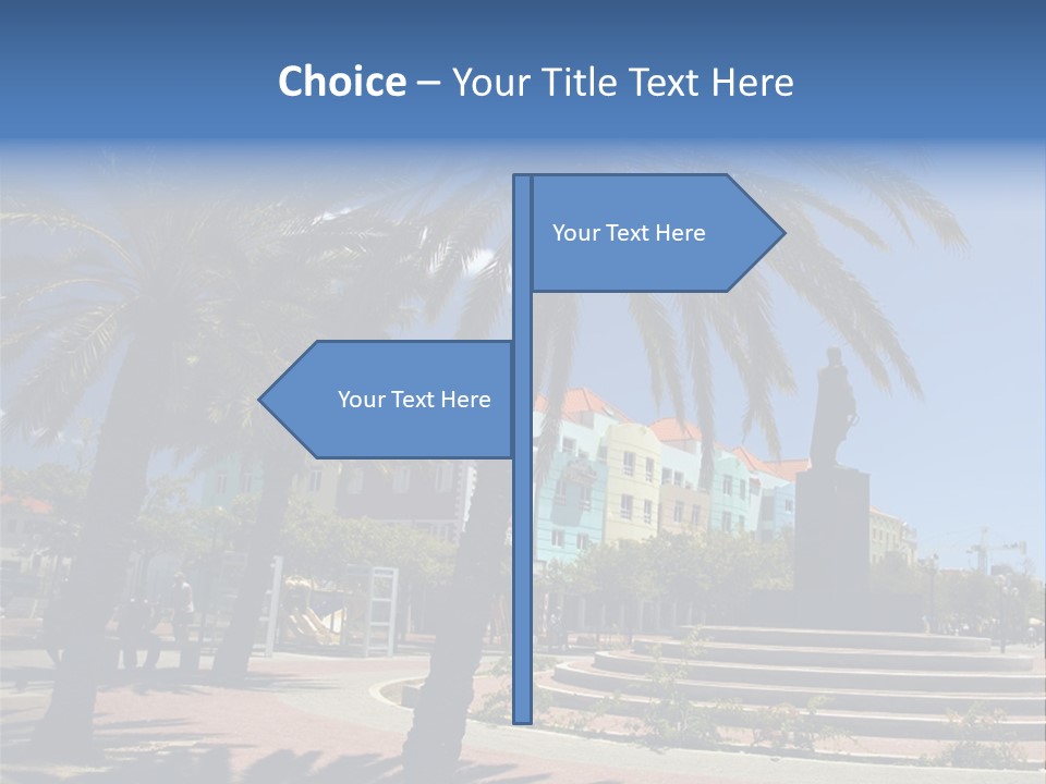 Colorful Tourism Sky PowerPoint Template