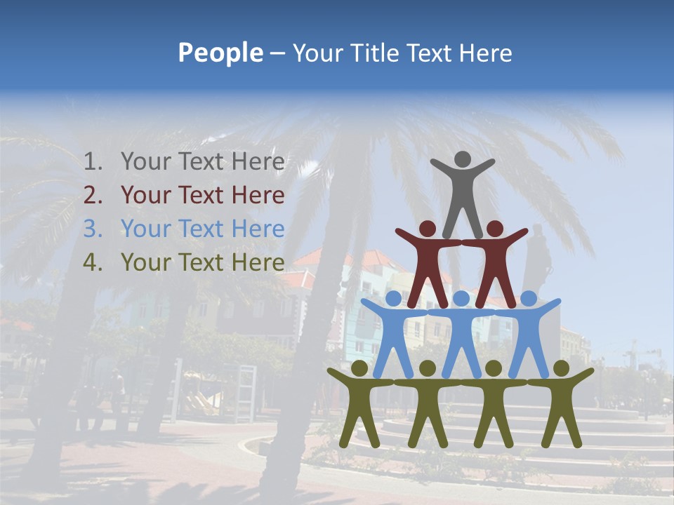 Colorful Tourism Sky PowerPoint Template