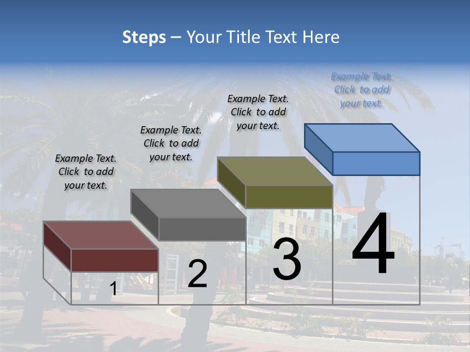 Colorful Tourism Sky PowerPoint Template