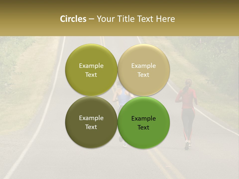 Women Physical Fitness PowerPoint Template