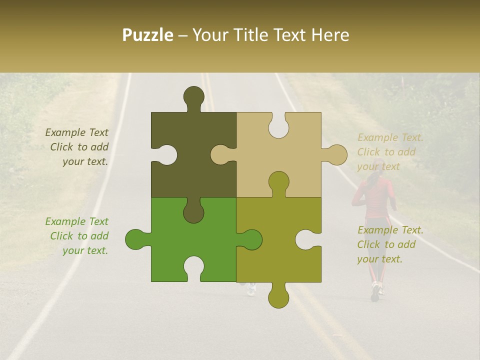 Women Physical Fitness PowerPoint Template