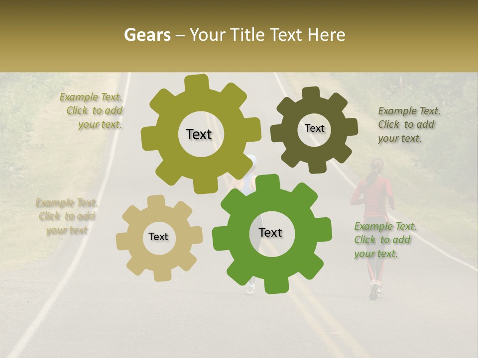 Women Physical Fitness PowerPoint Template