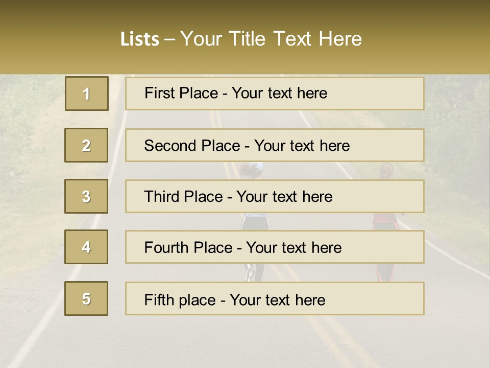 Women Physical Fitness PowerPoint Template
