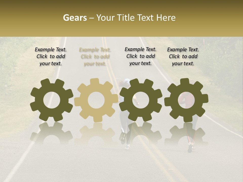 Women Physical Fitness PowerPoint Template