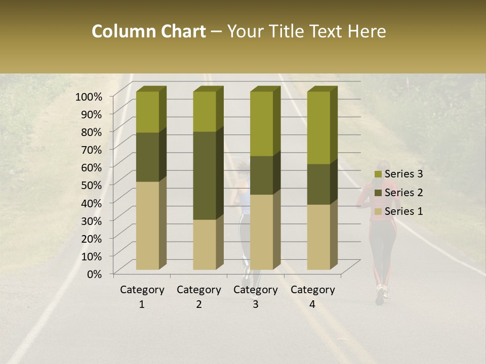 Women Physical Fitness PowerPoint Template