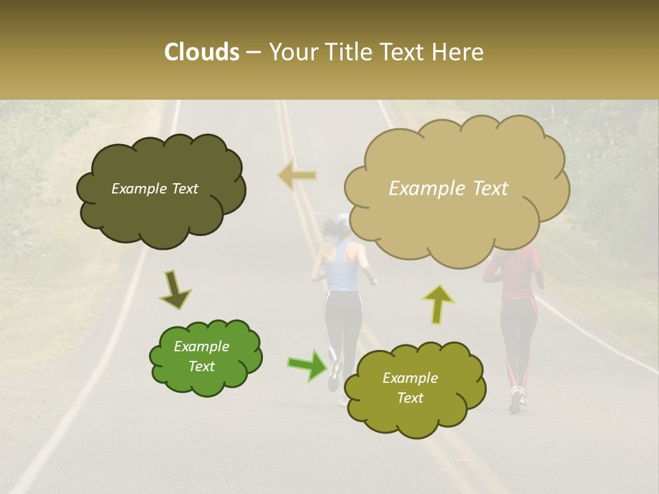 Women Physical Fitness PowerPoint Template