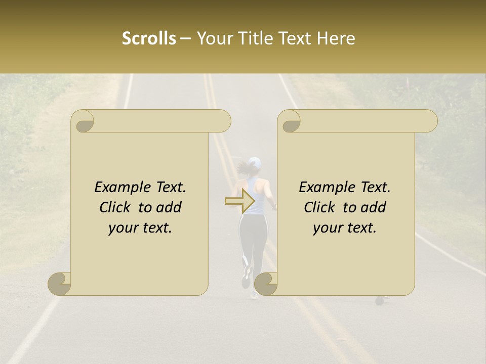 Women Physical Fitness PowerPoint Template