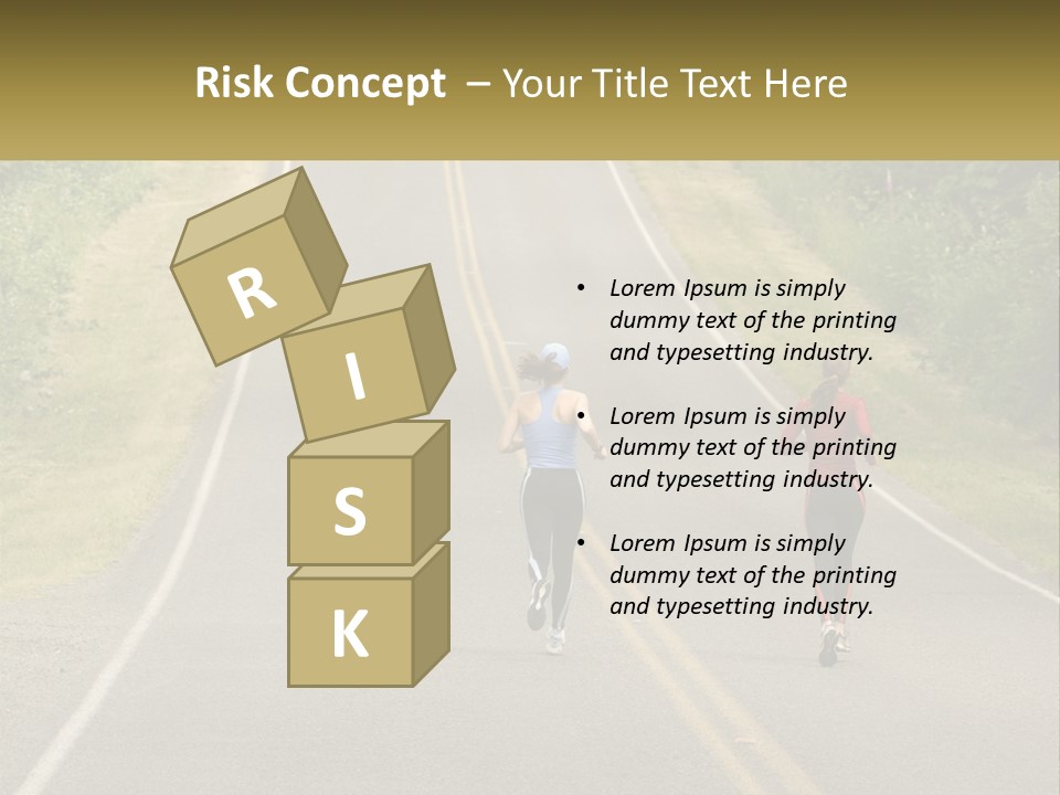 Women Physical Fitness PowerPoint Template