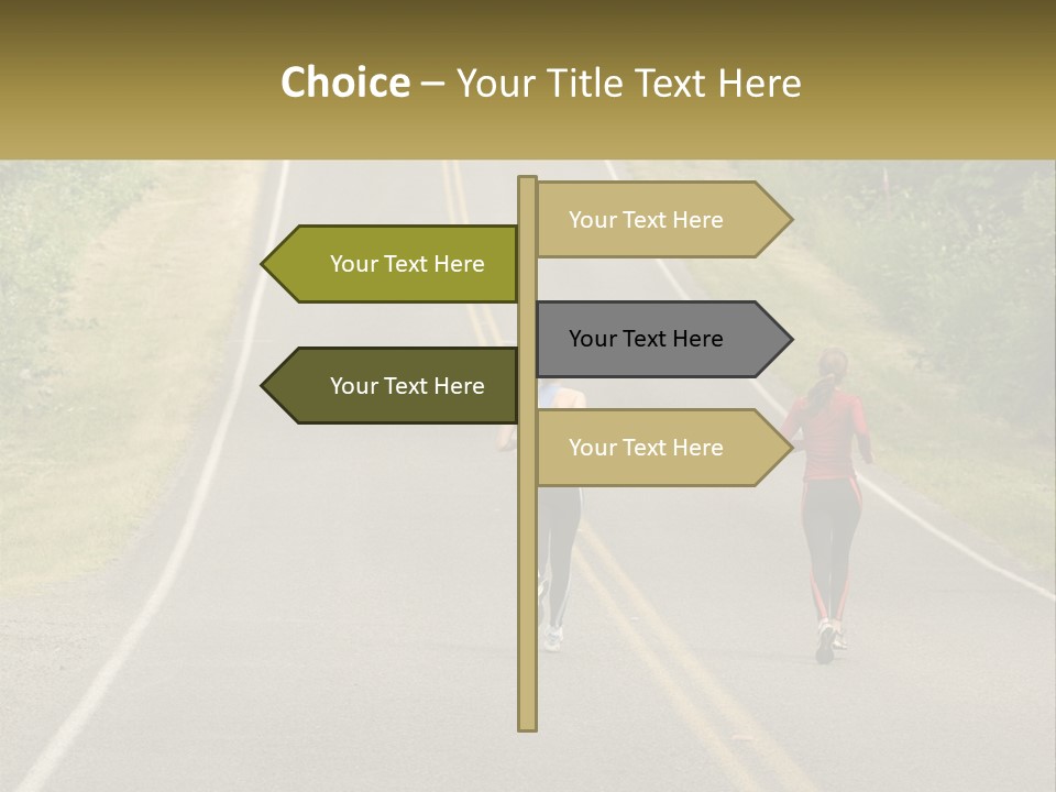Women Physical Fitness PowerPoint Template