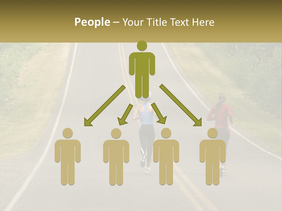 Women Physical Fitness PowerPoint Template