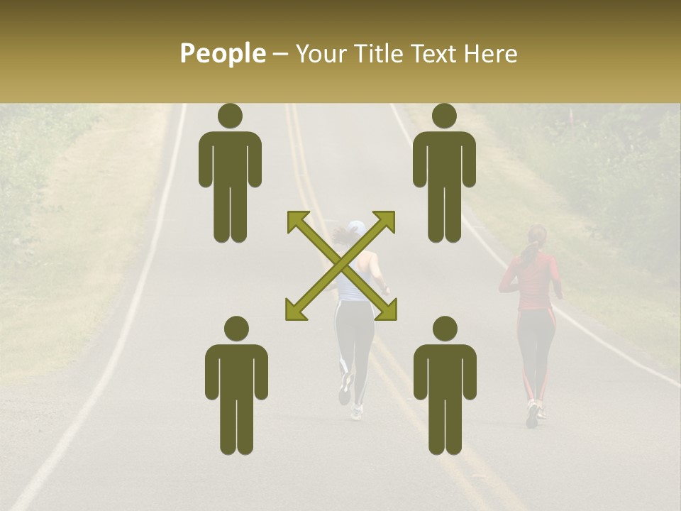 Women Physical Fitness PowerPoint Template