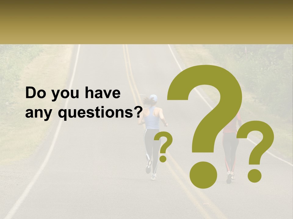 Women Physical Fitness PowerPoint Template