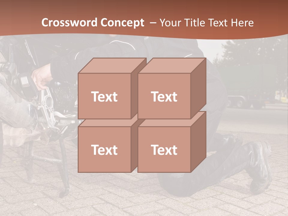 Looking Level Underneath PowerPoint Template