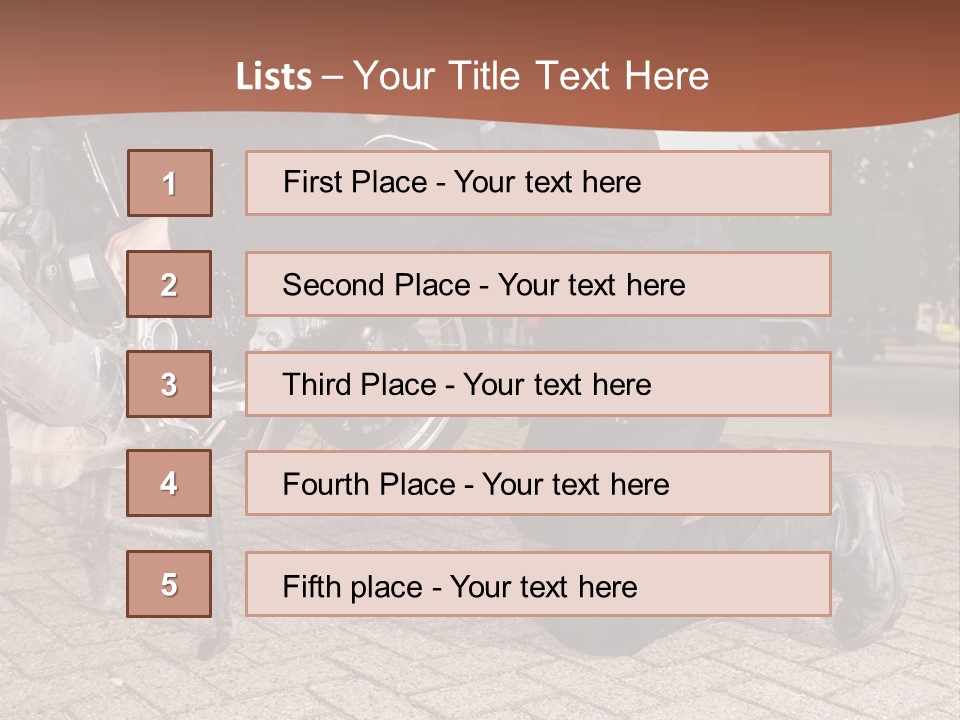 Looking Level Underneath PowerPoint Template
