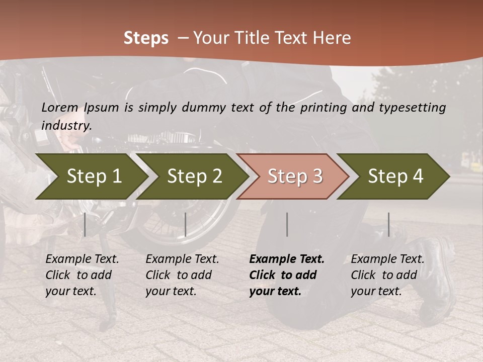 Looking Level Underneath PowerPoint Template