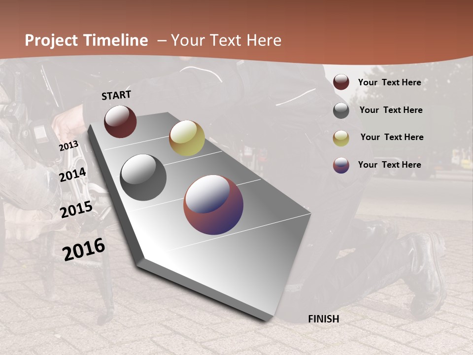 Looking Level Underneath PowerPoint Template
