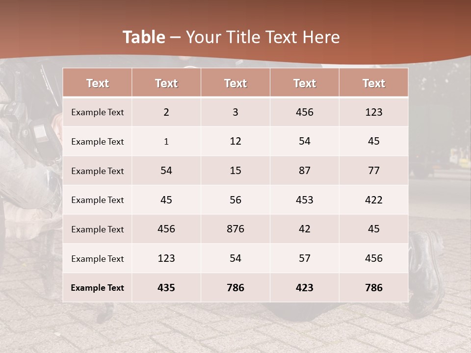 Looking Level Underneath PowerPoint Template