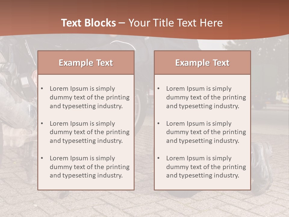 Looking Level Underneath PowerPoint Template