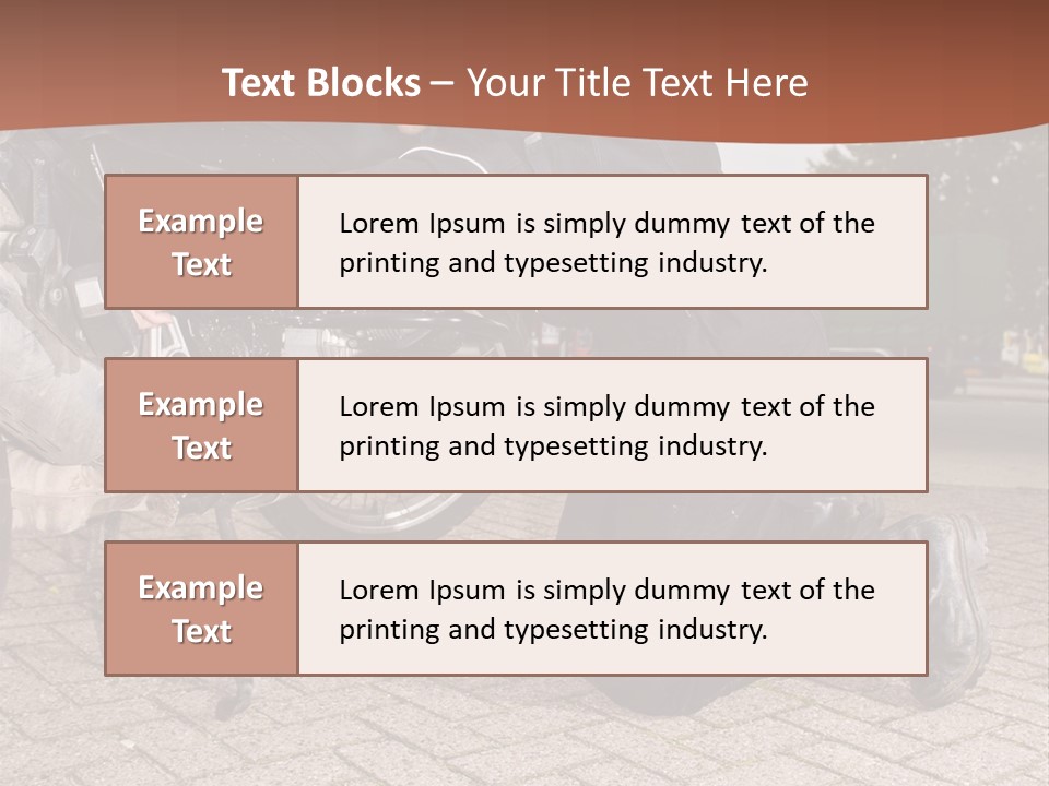 Looking Level Underneath PowerPoint Template
