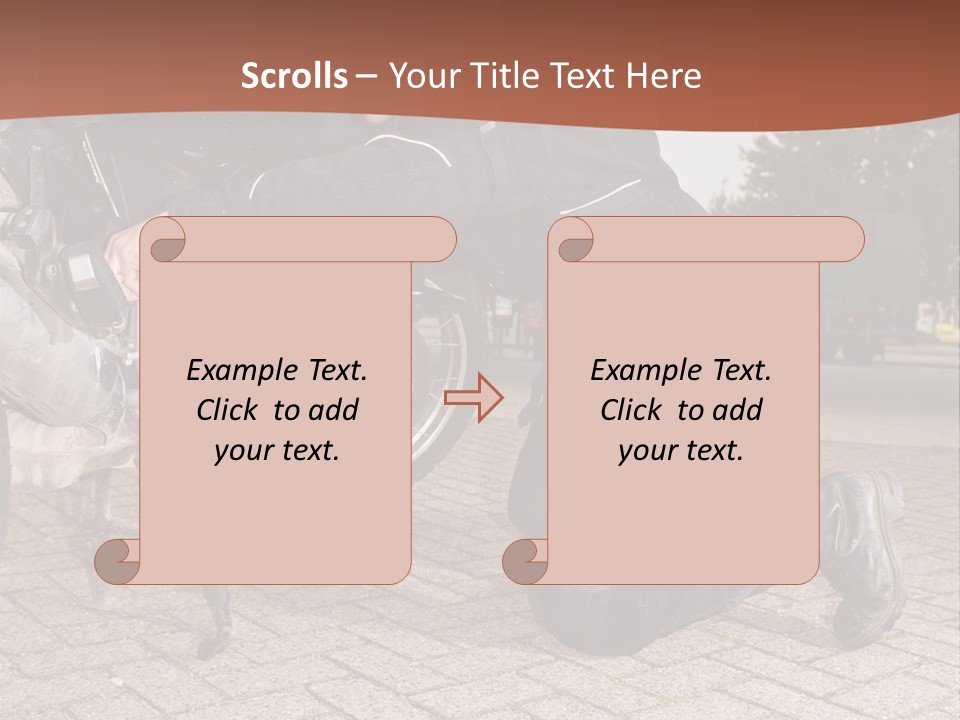 Looking Level Underneath PowerPoint Template