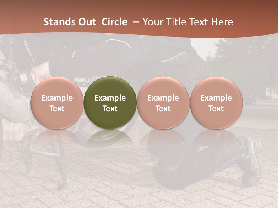 Looking Level Underneath PowerPoint Template