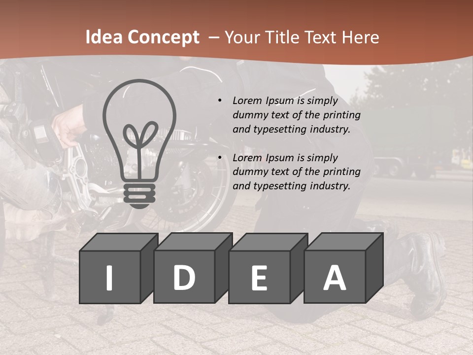 Looking Level Underneath PowerPoint Template