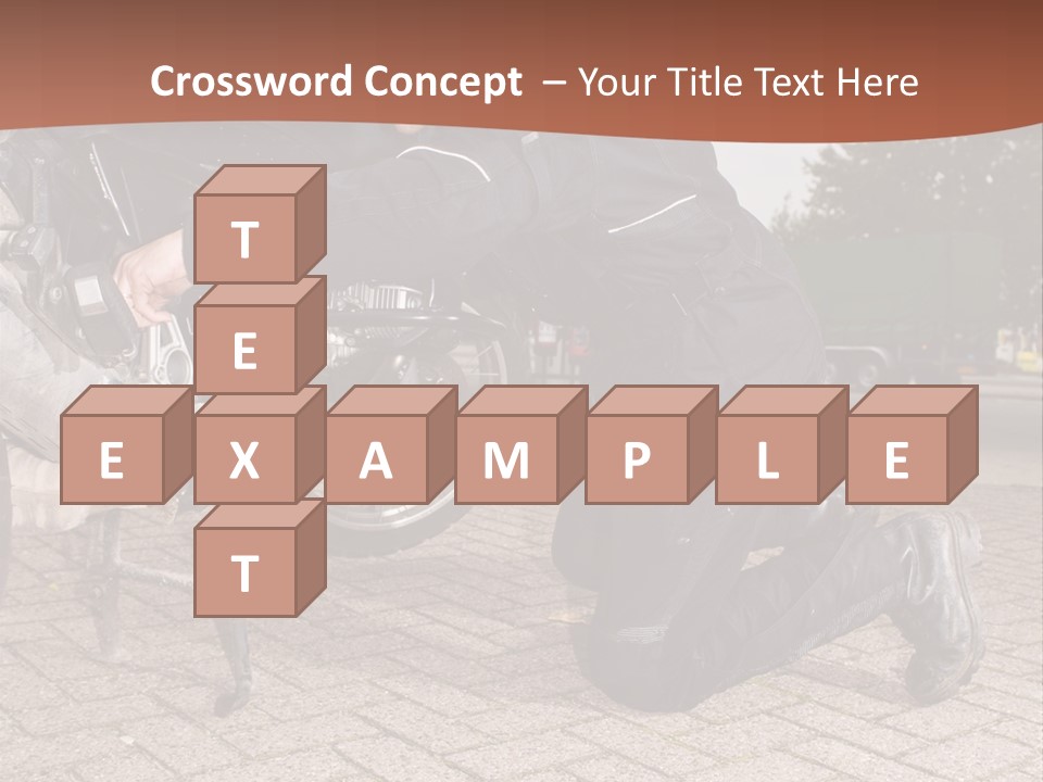 Looking Level Underneath PowerPoint Template