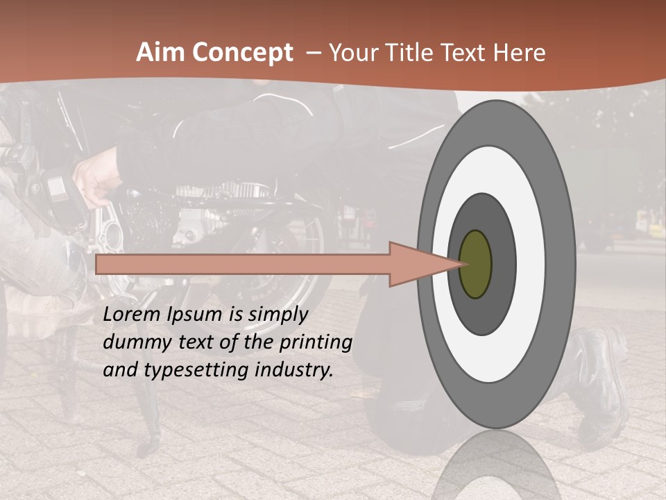 Looking Level Underneath PowerPoint Template