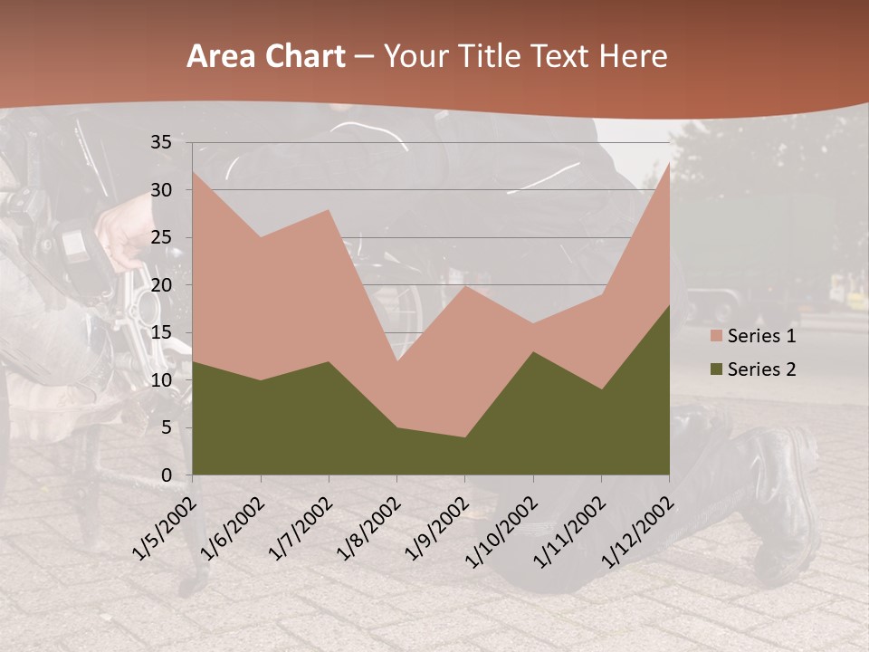 Looking Level Underneath PowerPoint Template