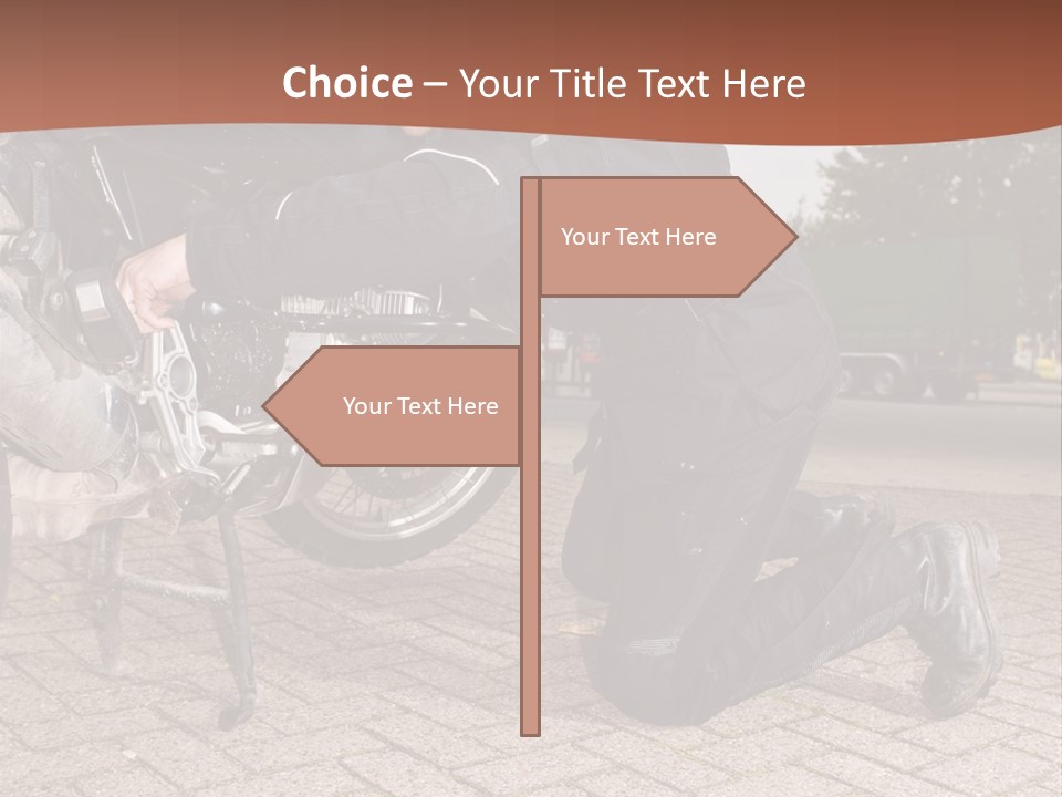 Looking Level Underneath PowerPoint Template
