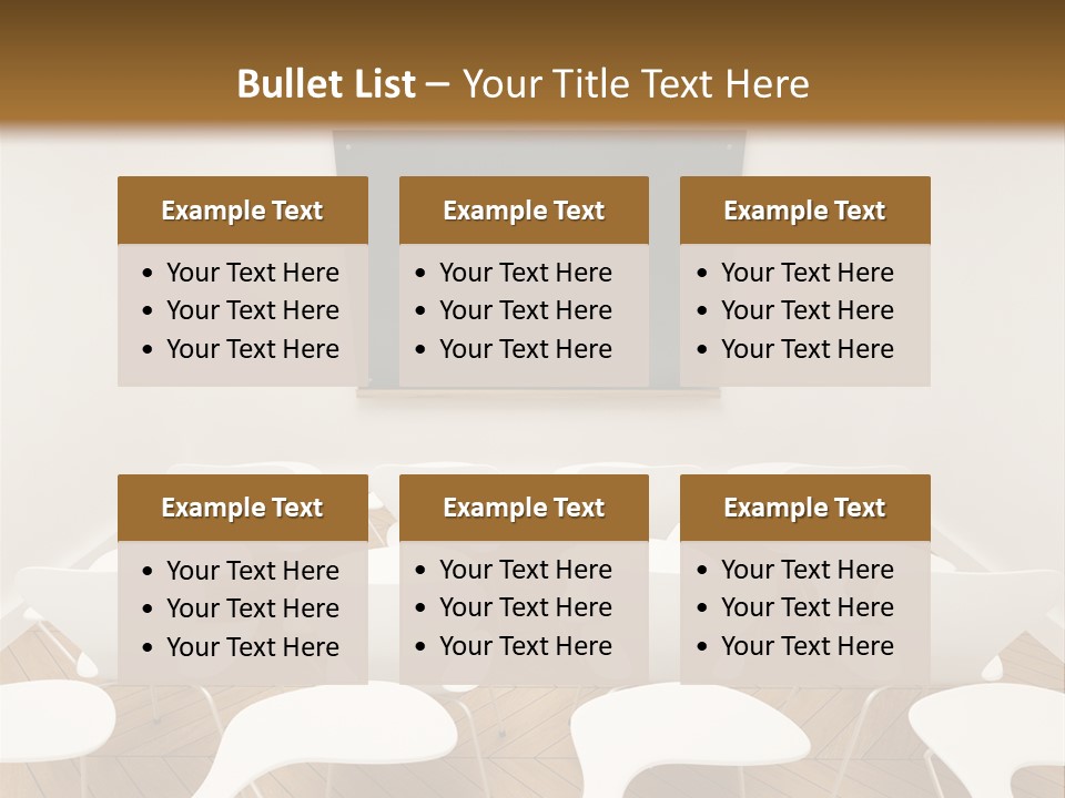 Class Lesson Seat PowerPoint Template
