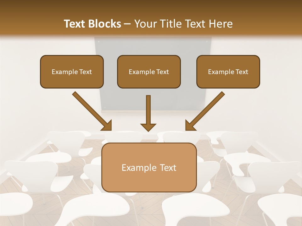 Class Lesson Seat PowerPoint Template